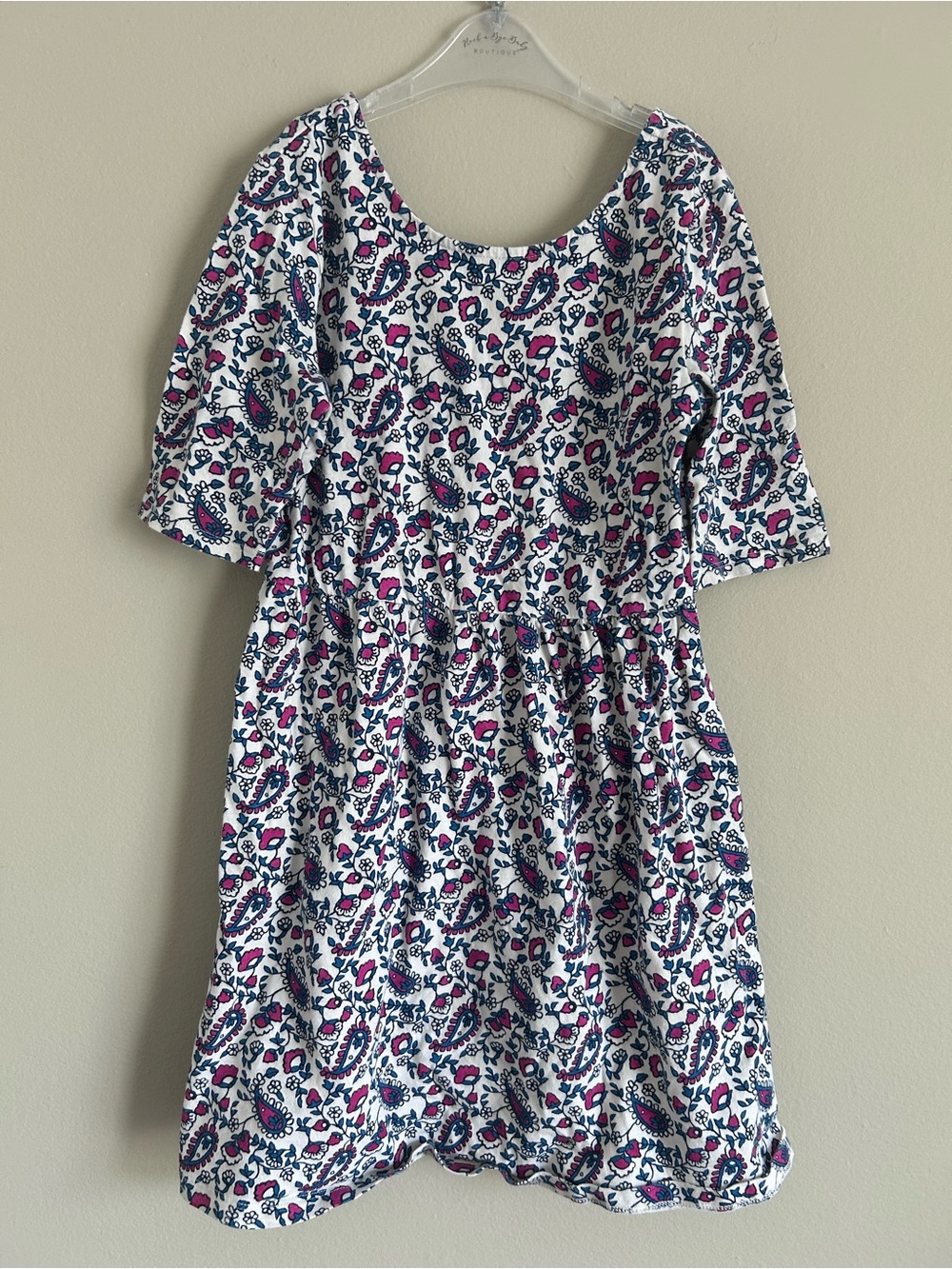 Girls' cotton dress
